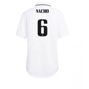 Dames Real Madrid Nacho #6 Thuis tenue 2022-23 Korte Mouw