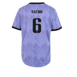 Dames Real Madrid Nacho #6 Uit tenue 2022-23 Korte Mouw