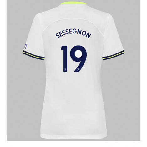 Dames Tottenham Hotspur Ryan Sessegnon #19 Thuis tenue 2022-23 Korte Mouw
