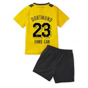 Kids Borussia Dortmund Emre Can #23 Thuis tenue 2022-23 Korte Mouw (+ Korte broeken)