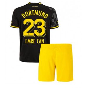 Kids Borussia Dortmund Emre Can #23 Uit tenue 2022-23 Korte Mouw (+ Korte broeken)