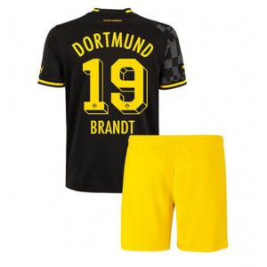 Kids Borussia Dortmund Julian Brandt #19 Uit tenue 2022-23 Korte Mouw (+ Korte broeken)