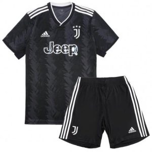 Kids Juventus Uit tenue 2022-23 Korte Mouw (+ Korte broeken)