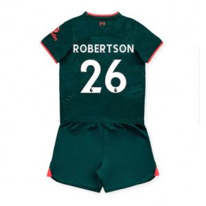 Kids Liverpool Andrew Robertson #26 Derde tenue 2022-23 Korte Mouw (+ Korte broeken)