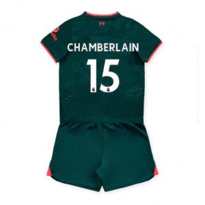 Kids Liverpool Chamberlain #15 Derde tenue 2022-23 Korte Mouw (+ Korte broeken)