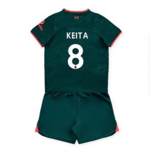 Kids Liverpool Naby Keita #8 Derde tenue 2022-23 Korte Mouw (+ Korte broeken)