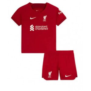 Kids Liverpool Thuis tenue 2022-23 Korte Mouw (+ Korte broeken)