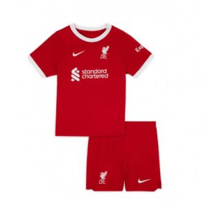Kids Liverpool Thuis tenue 2023-24 Korte Mouw (+ Korte broeken)
