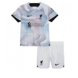 Kids Liverpool Uit tenue 2022-23 Korte Mouw (+ Korte broeken)
