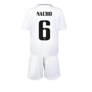 Kids Real Madrid Nacho #6 Thuis tenue 2022-23 Korte Mouw (+ Korte broeken)