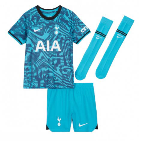 Kids Tottenham Hotspur Ryan Sessegnon #19 Derde tenue 2022-23 Korte Mouw (+ Korte broeken)-1
