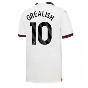 Manchester City Jack Grealish #10 Uit tenue Mensen 2023-24 Korte Mouw