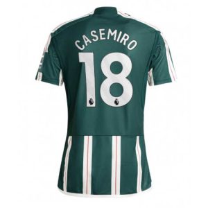Manchester United Casemiro #18 Uit tenue Mensen 2023-24 Korte Mouw