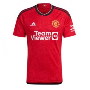 Manchester United Thuis tenue Mensen 2023-24 Korte Mouw