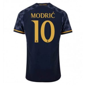 Real Madrid Luka Modric #10 Uit tenue Mensen 2023-24 Korte Mouw