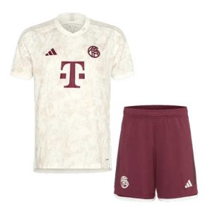 Bayern Munich Derde tenue Mensen Voetbalshirts 2023-24 Korte Mouw (+ Korte broeken)