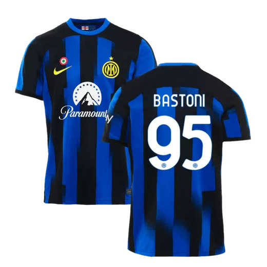 Inter Milan Alessandro Bastoni #95 Thuis tenue Voetbalshirts 2023-24 Korte Mouw