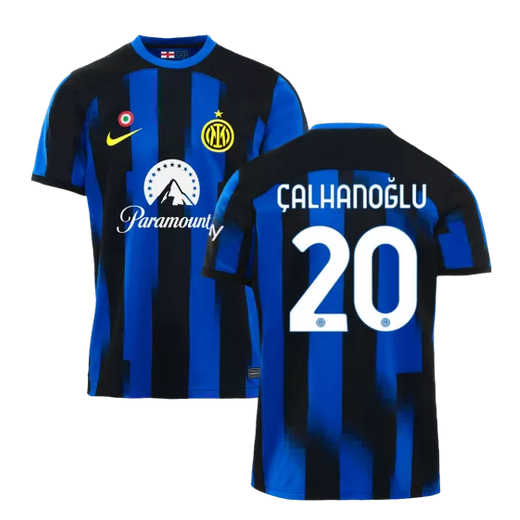 Inter Milan Hakan Calhanoglu #20 Thuis tenue Voetbalshirts 2023-24 Korte Mouw