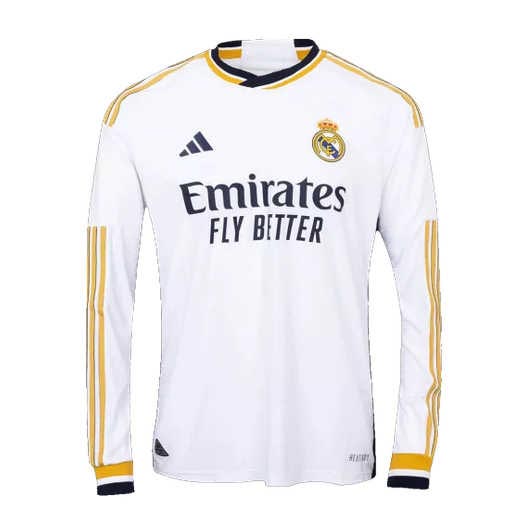 Real Madrid Thuis tenue Voetbalshirts 2023-24 Lange Mouw