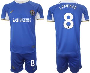 Chelsea Frank Lampard #8 Thuis tenue Voetbalshirts 2023-24 Korte Mouw (+ Korte broeken)