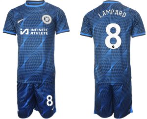 Chelsea Frank Lampard #8 Uit tenue Voetbalshirts 2023-24 Korte Mouw (+ Korte broeken)