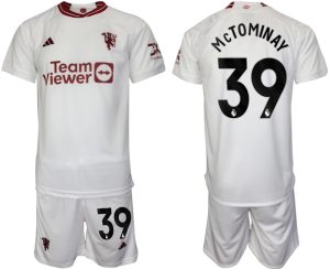 Manchester United Scott McTominay #39 Derde tenue Voetbalshirts 2023-24 Korte Mouw (+ Korte broeken)