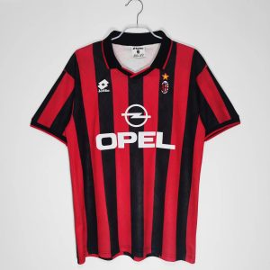 AC Milan 1995-96 Thuis tenue Korte Mouw