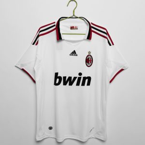 AC Milan 2009/10 Uit tenue Korte Mouw Voetbalshirts