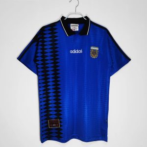 Argentinië 1994 Uit tenue Korte Mouw Retro Voetbalshirts