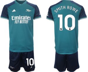 Arsenal Emile Smith Rowe #10 Derde tenue Voetbalshirts 2023-24 Korte Mouw (+ Korte broeken)