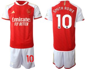 Arsenal Emile Smith Rowe #10 Thuis tenue Voetbalshirts 2023-24 Korte Mouw (+ Korte broeken)