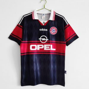 Bayern Munich 1997/99 Thuis tenue Korte Mouw Retro Voetbalshirts