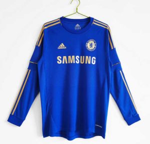 Chelsea 2012/13 Thuis tenue Lange Mouwen Retro Voetbalshirts