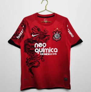 Corinthians 2011/12 Derde tenue Korte Mouw Retro Voetbalshirts