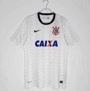 Corinthians 2012 Thuis tenue Korte Mouw Retro Voetbalshirts