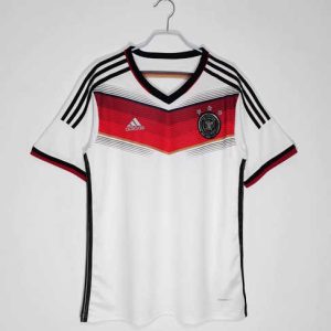Duitsland 2014 Thuis tenue Korte Mouw Retro Voetbalshirts