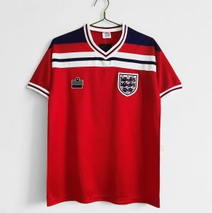 Engeland 1982 Uit tenue Korte Mouw Retro Voetbalshirts