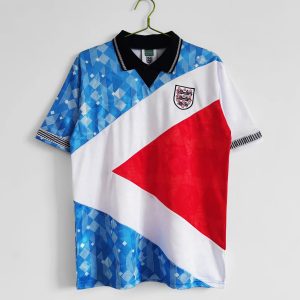 Engeland 1990 Mash-Up Shirt Korte Mouw Retro Voetbalshirts