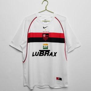 Flamengo 2002 Uit tenue Korte Mouw Retro Voetbalshirts