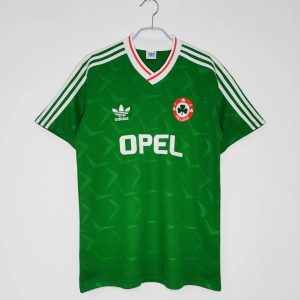 Ireland 1990/92 Thuis tenue Korte Mouw Retro Voetbalshirts