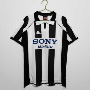 Juventus 1997/98 Thuis tenue Korte Mouw Retro Voetbalshirts