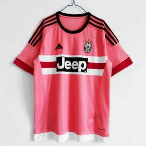 Juventus 2015/16 Uit tenue Korte Mouw Retro Voetbalshirts