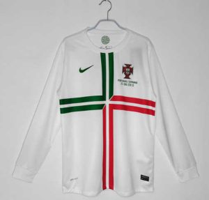 Portugal 2012/13 Uit tenue Lange Mouwen Retro Voetbalshirts