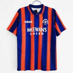 Rangers 1993/94 Uit tenue Korte Mouw Retro Voetbalshirts