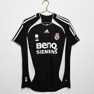 Real Madrid 2006/07 Derde tenue Korte Mouw Retro Voetbalshirts