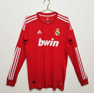 Real Madrid 2011/12 Derde tenue Lange Mouwen Retro Voetbalshirts