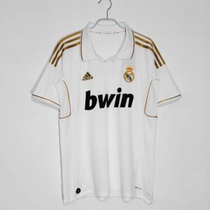 Real Madrid 2011/12 Thuis tenue Korte Mouw Retro Voetbalshirts