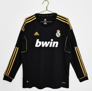 Real Madrid 2011/12 Uit tenue Lange Mouwen Retro Voetbalshirts