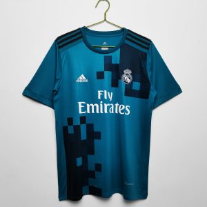 Real Madrid 2017/18 Derde tenue Korte Mouw Retro Voetbalshirts