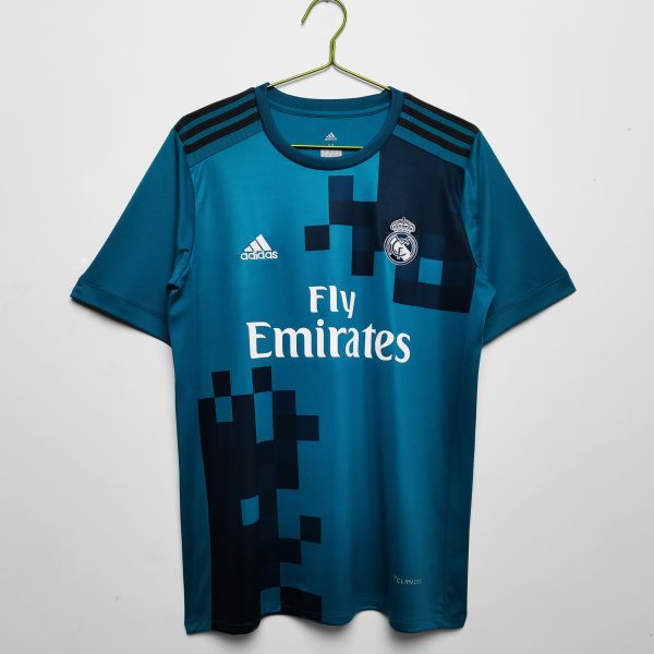 Real Madrid 2017/18 Derde tenue Korte Mouw Retro Voetbalshirts